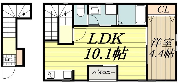 ヴェルジュ阿佐ヶ谷の物件間取画像