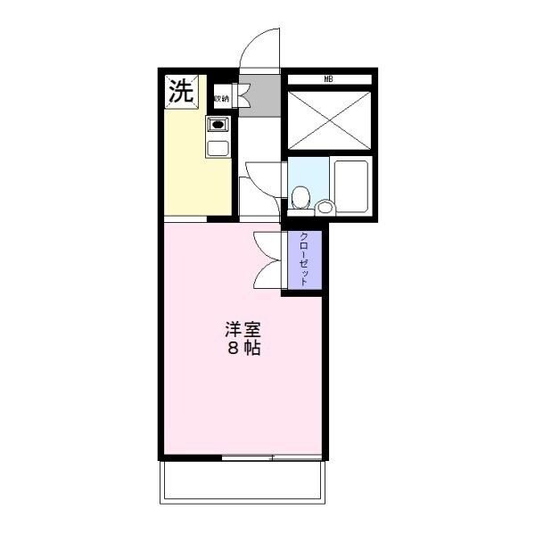 ラスパイユ高円寺の物件間取画像