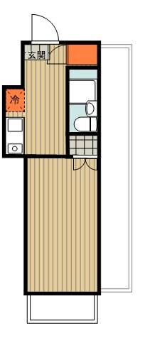 パールマンションII東伏見の物件間取画像