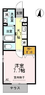 パークリバーIIの物件間取画像