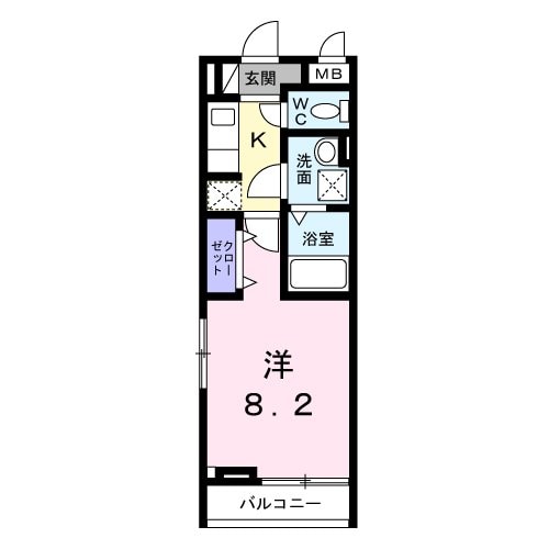 ルアーナ　ヒルの物件間取画像