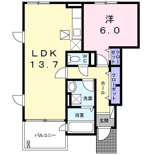 パークシャルム武蔵野の物件間取画像