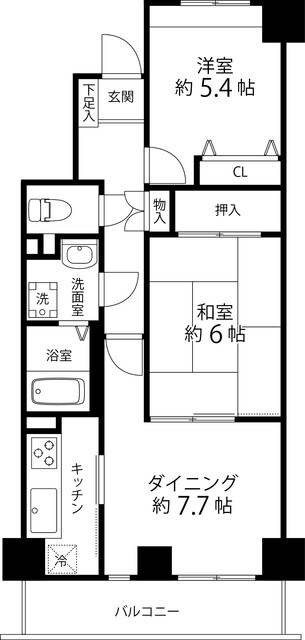 Jパレス桜台の物件間取画像