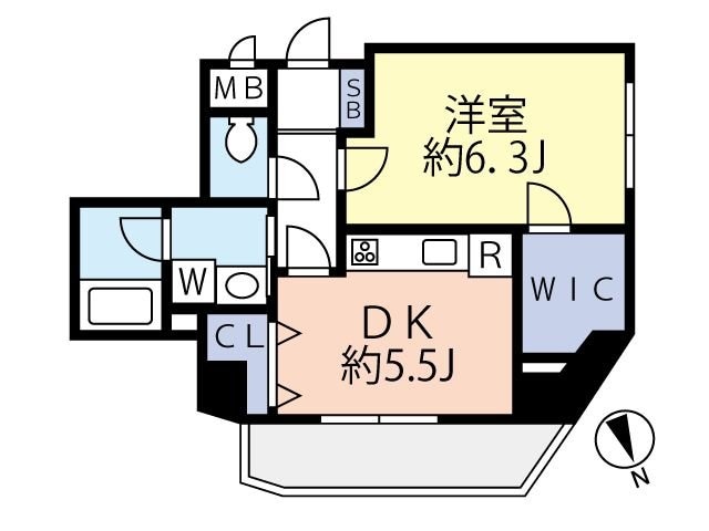 グランヴァン阿佐ヶ谷IIの物件間取画像