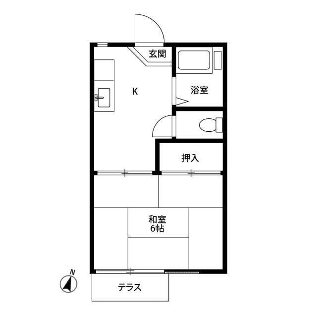 ドゥエル南荻窪の物件間取画像