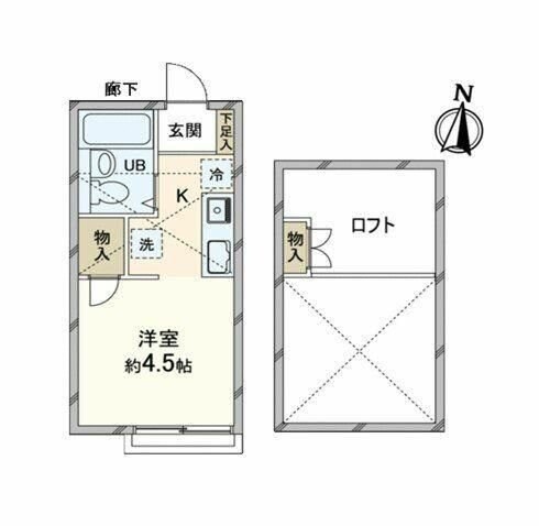 Ｋ’ｓハウスの物件間取画像