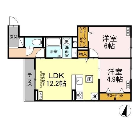 練馬区石神井台2丁目PJの物件間取画像