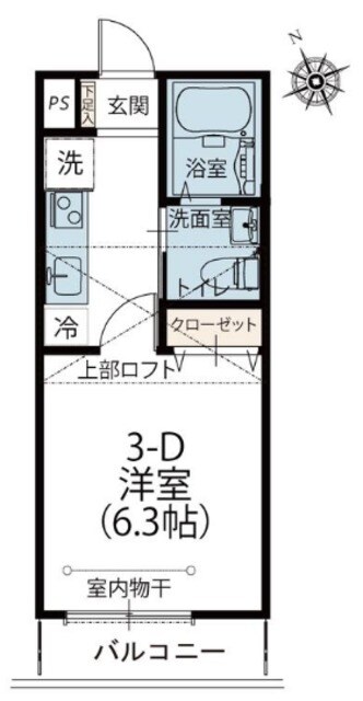 スマーブル武蔵野・桜サイドの物件間取画像