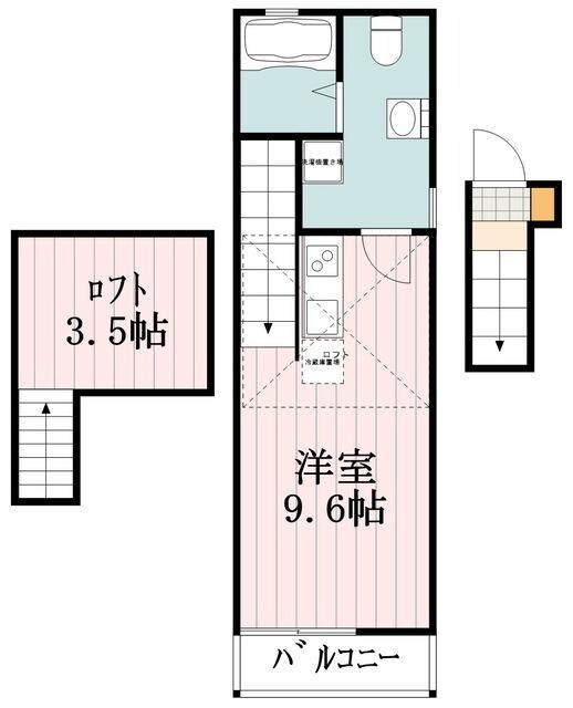 武蔵野テラスの物件間取画像