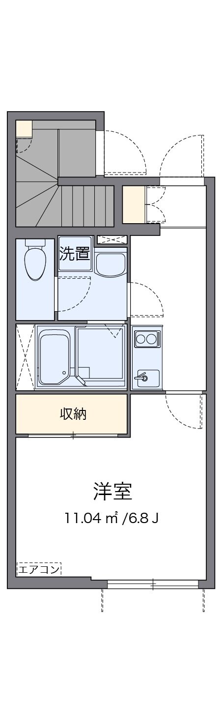 クレイノＫｏＫｏの物件間取画像