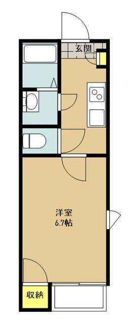 レオネクストシャトンの物件間取画像