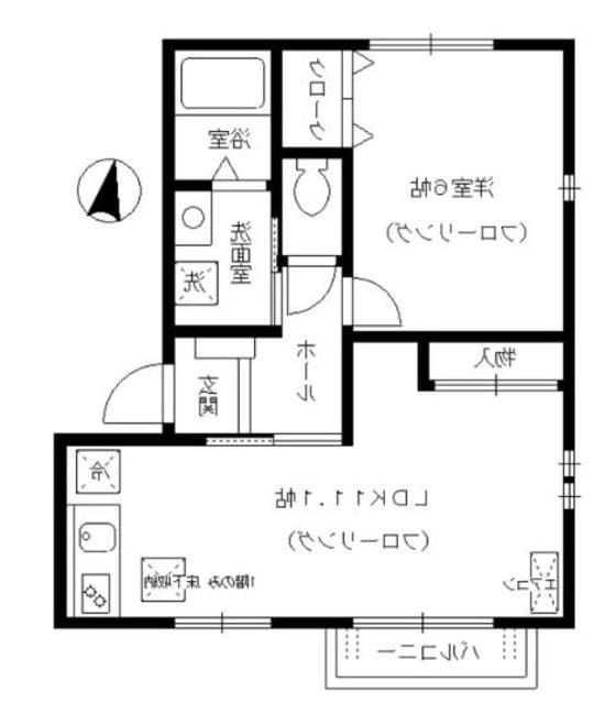 ジャルディーノの物件間取画像