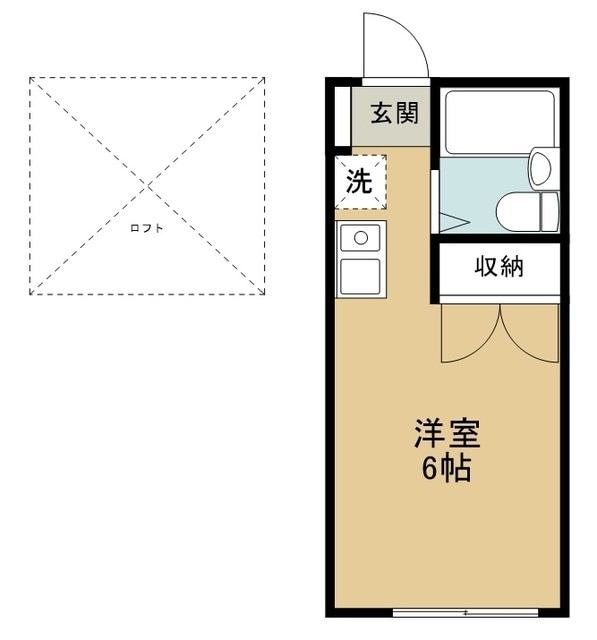 ミア・カーサ高松の物件間取画像