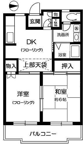 グランドステータス中村の物件間取画像