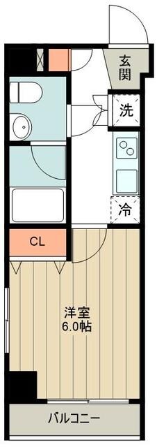 ルクレ高野台レジデンスの物件間取画像