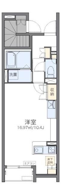 レオネクストカンフリエの物件間取画像