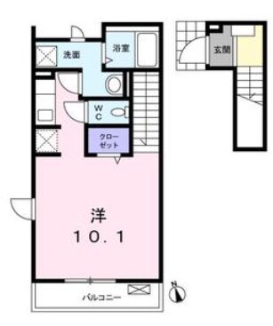 Ｃａｓａ　ＫＭの物件間取画像