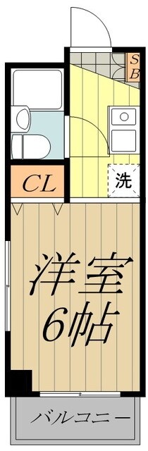 パルハウスの物件間取画像