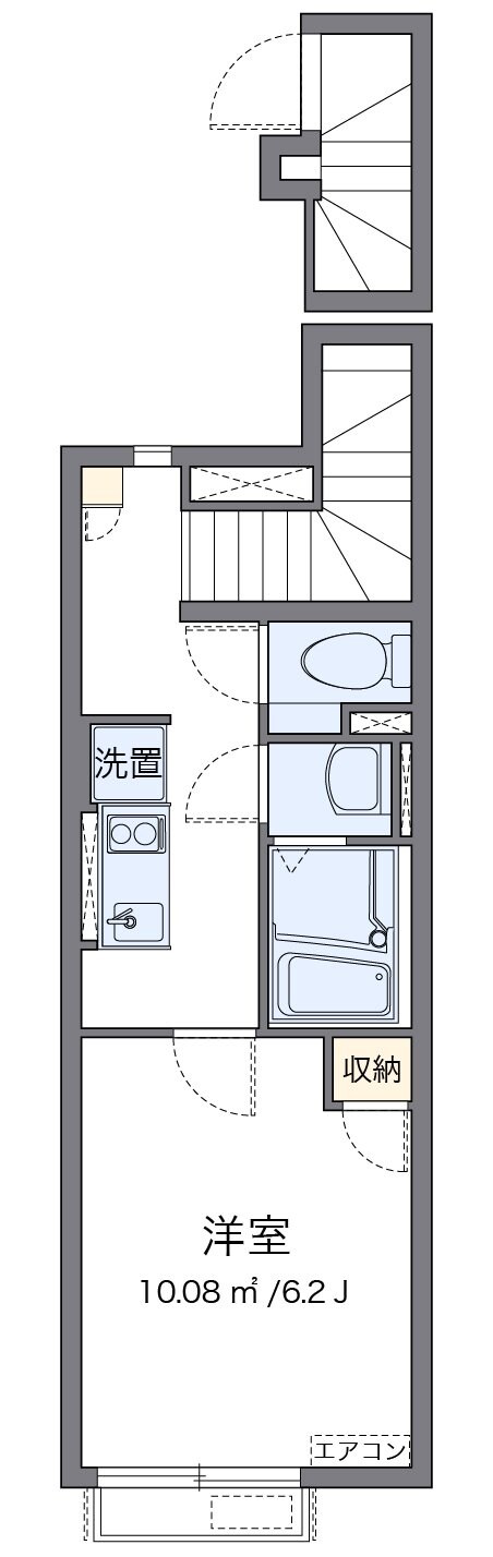 クレイノ浜田山Ａの物件間取画像