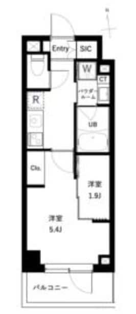 アーバンパーク高井戸の物件間取画像