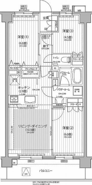 Ｎステージ東小金井の物件間取画像