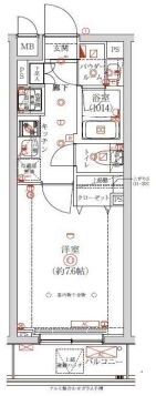 クオリタス杉並方南町の物件間取画像