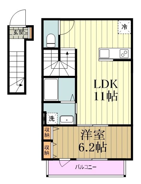 仮称　杉並区阿佐谷北3丁目計画の物件間取画像