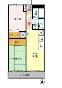 グレイスコートの物件間取画像