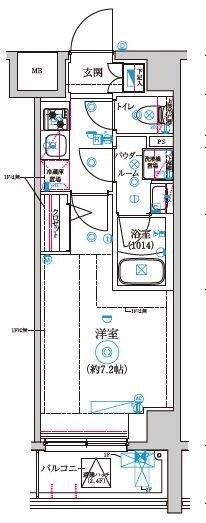 セジョリ高井戸IIの物件間取画像