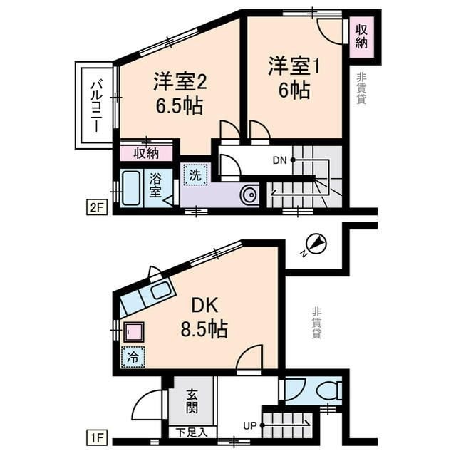 天野邸の物件間取画像