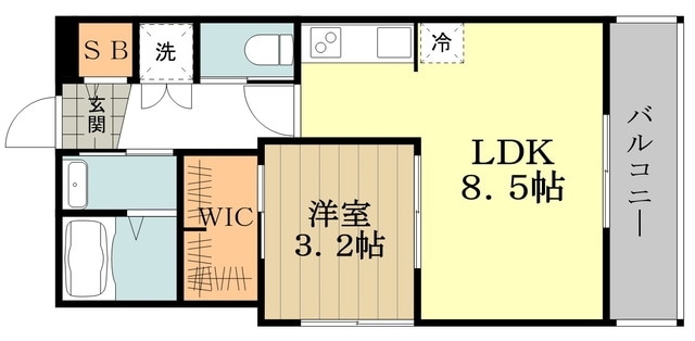 アークス三鷹の物件間取画像