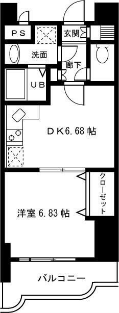 ウィステリア白鷺の物件間取画像