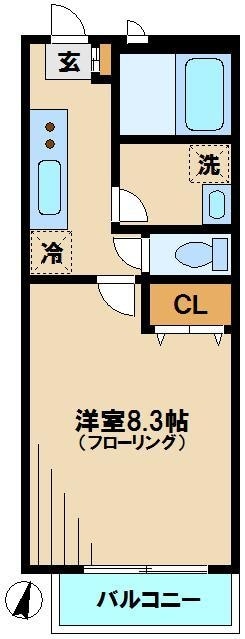 COURT・ORCHIDの物件間取画像