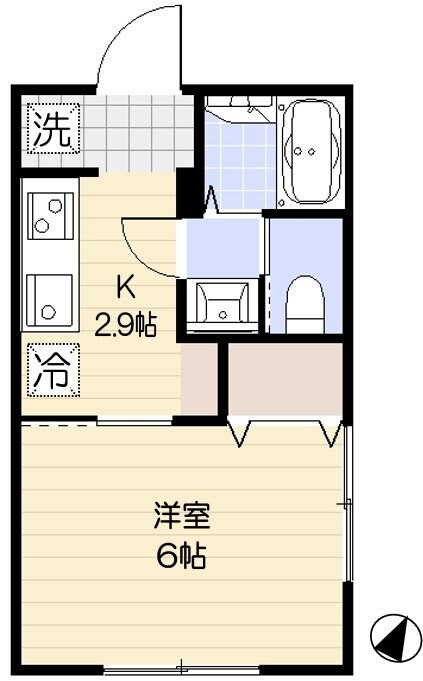 グリシーヌ善福寺の物件間取画像