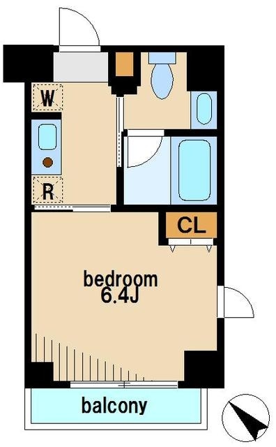 ベルヴュコート中野本町の物件間取画像