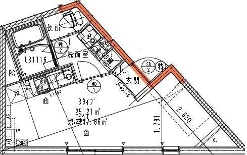 シュロス石神井公園の物件間取画像