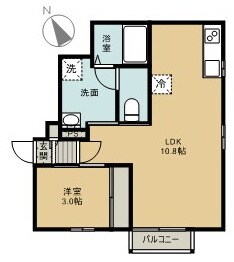 Ｔフラッツの物件間取画像