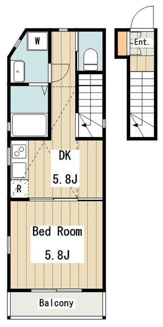 PATIO久我山の物件間取画像