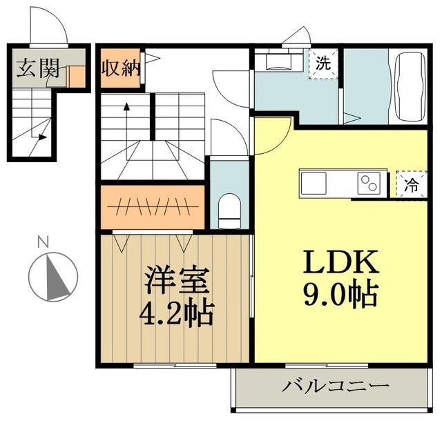 メープル吉祥寺の物件間取画像