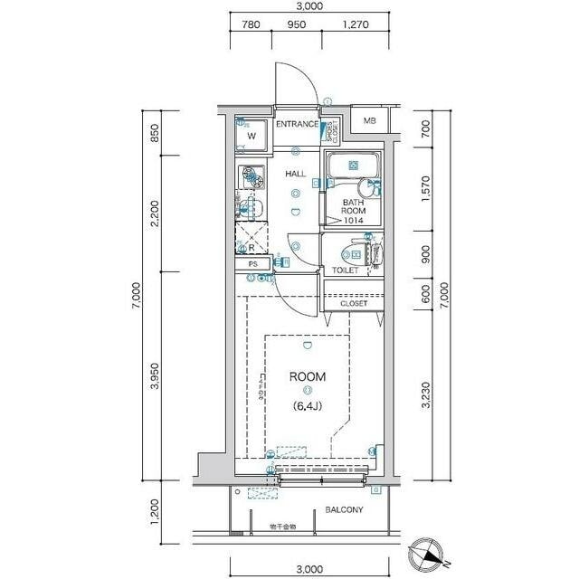 レヴィーガ練馬春日町駅前の物件間取画像