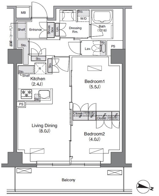 ソライエアイル練馬北町の物件間取画像