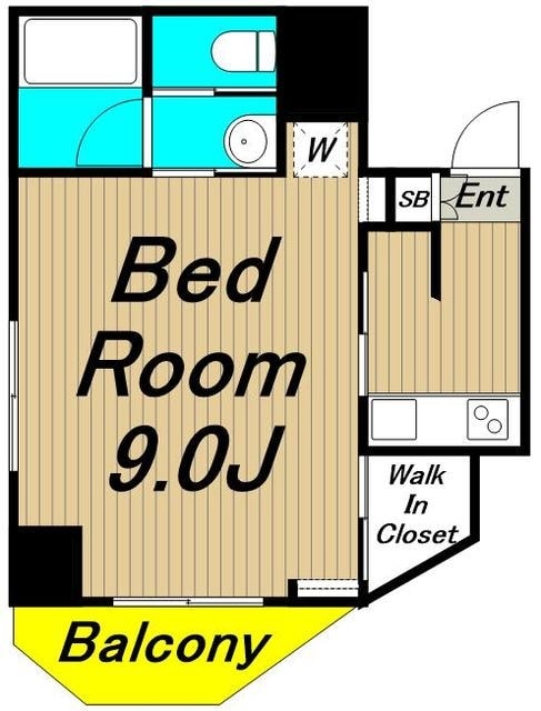 B CITY APARTMENT SUGINAMI TAKAIDOの物件間取画像