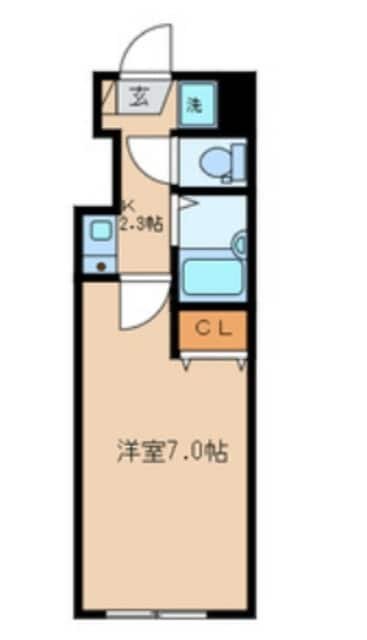 Dear Court 高円寺Aの物件間取画像