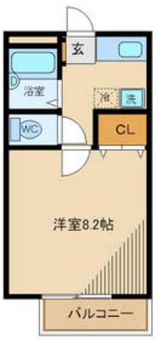 ビレッジタムラの物件間取画像