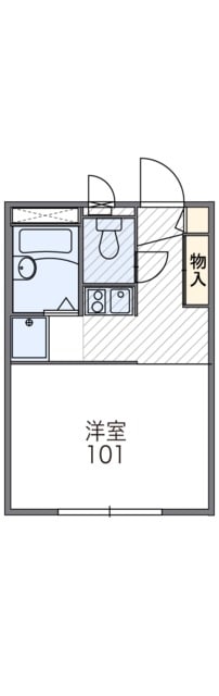 レオパレスｍａｉｓｏｎ　ｈｕｉｔ・ｃｉｎｇの物件間取画像