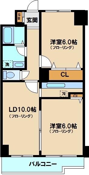 セントラルパレスの物件間取画像