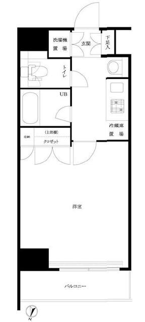 ルーブル中野坂上伍番館の物件間取画像