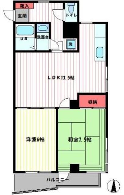 イージス高円寺の物件間取画像