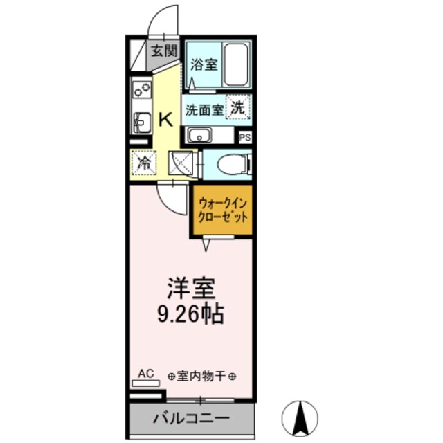 I'sガーデンの物件間取画像