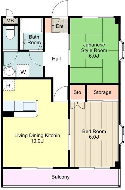 アビタシオンの物件間取画像